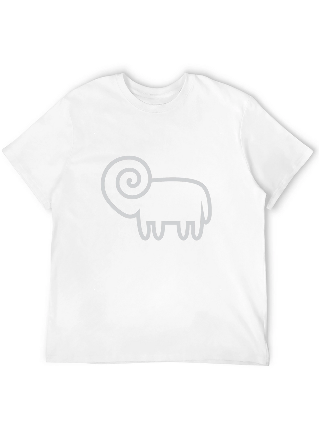 Ram Graphic Tee - Stylish Black Cotton T-Shirt
