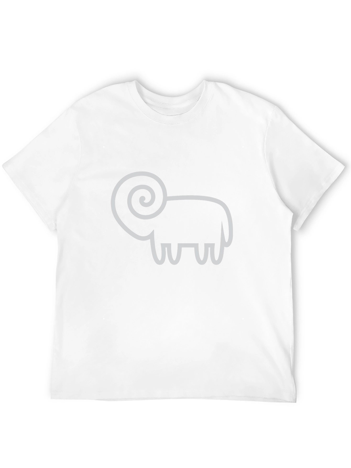 Ram Graphic Tee - Stylish Black Cotton T-Shirt
