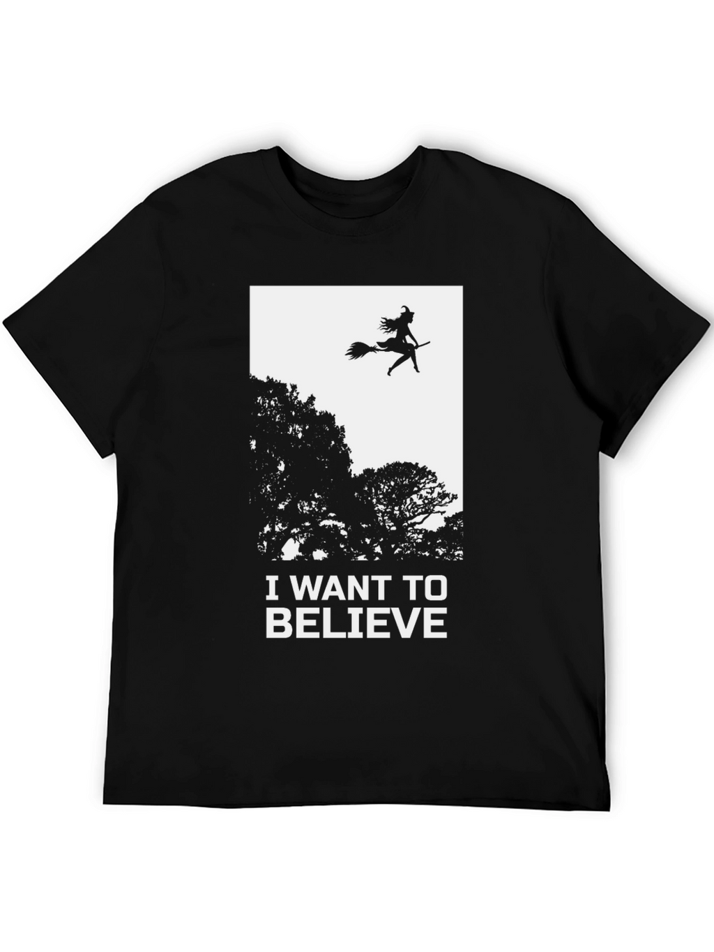 I Want to Believe Witch T-Shirt