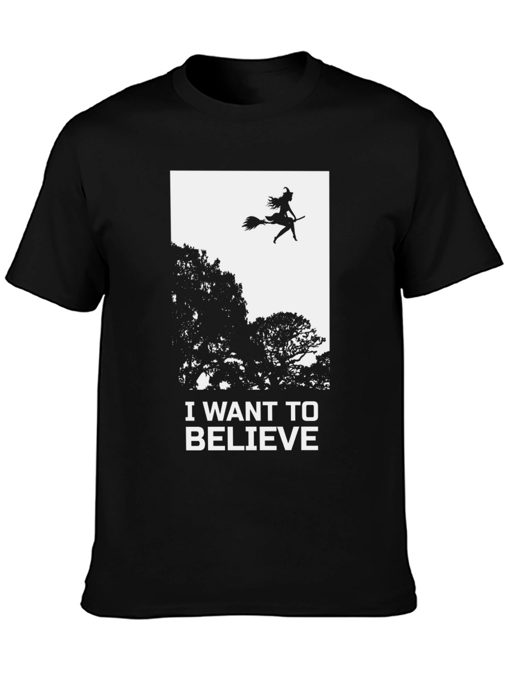 I Want to Believe Witch T-Shirt