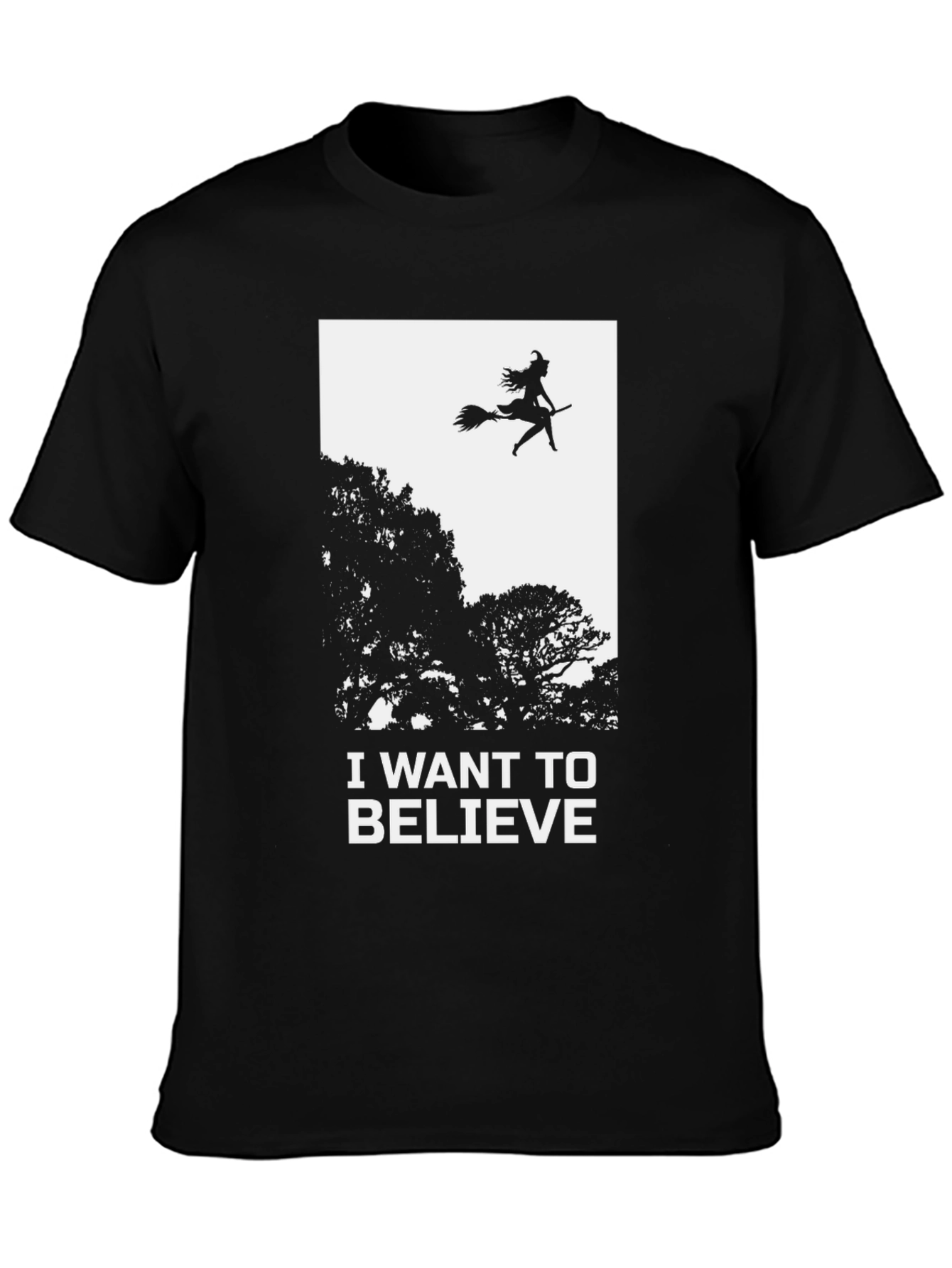 I Want to Believe Witch T-Shirt