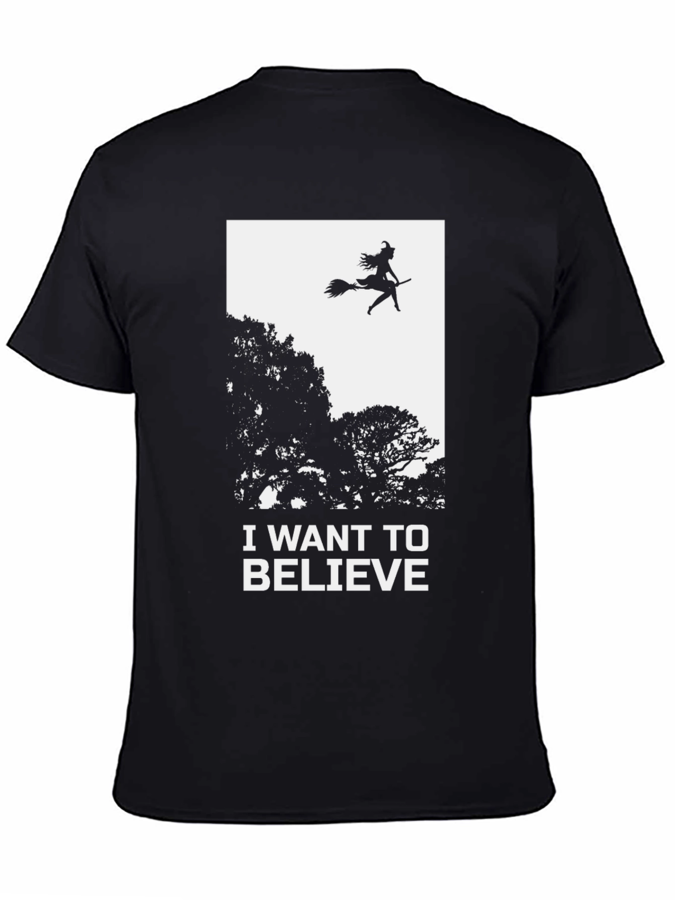 I Want to Believe Witch T-Shirt