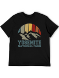 Yosemite National Park Retro T-Shirt