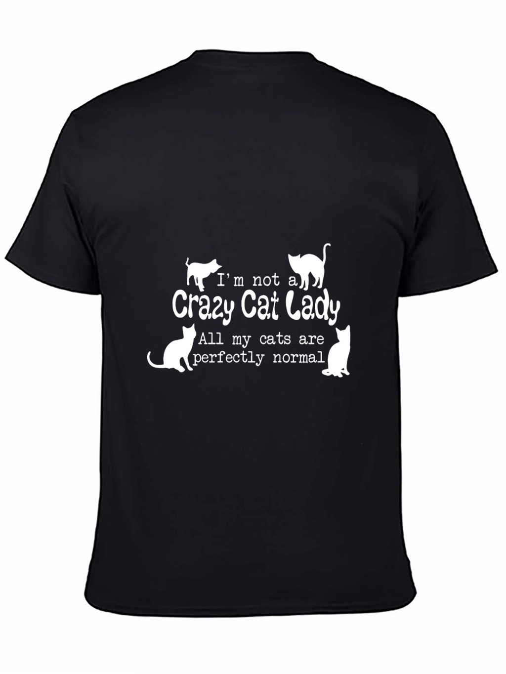 Crazy Cat Lady T-Shirt - Novelty Tee