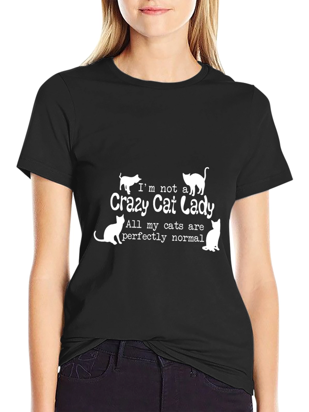 Crazy Cat Lady T-Shirt - Novelty Tee