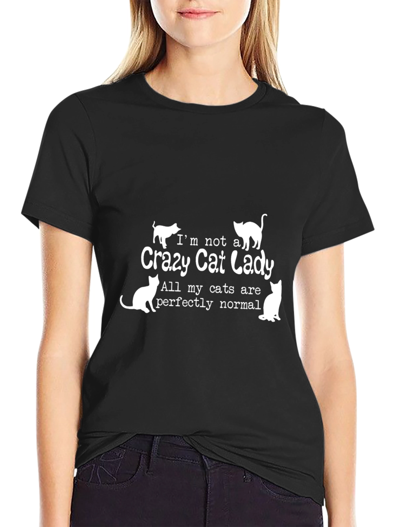 Crazy Cat Lady T-Shirt - Novelty Tee