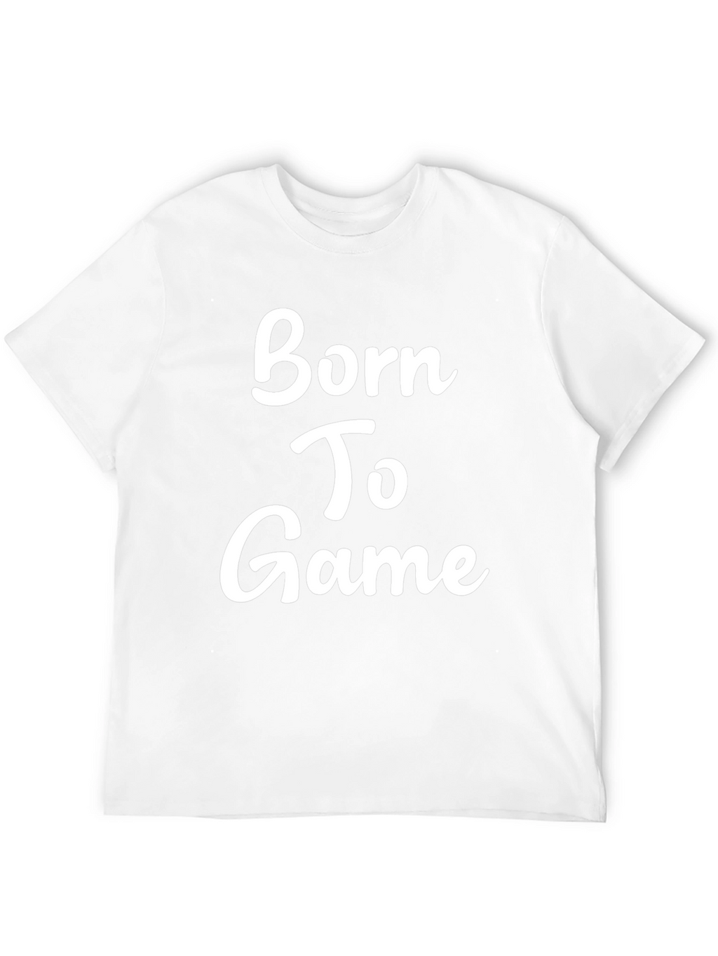 Born To Game Black T-Shirt - Gamer Apparel