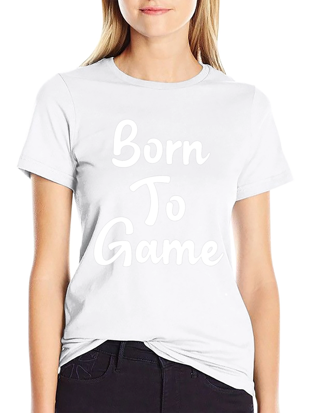 Born To Game Black T-Shirt - Gamer Apparel