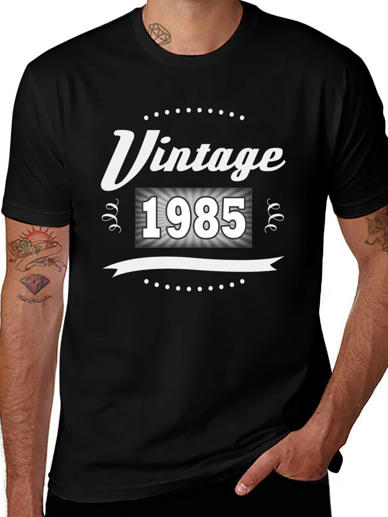 Vintage 1985 Graphic T-Shirt Birthday Gift