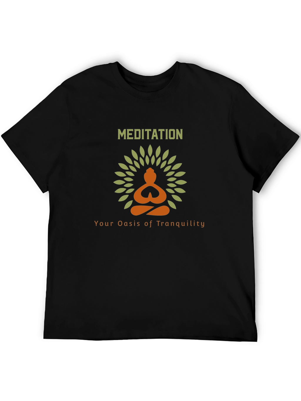 Meditation Oasis T-Shirt - Tranquility Tee