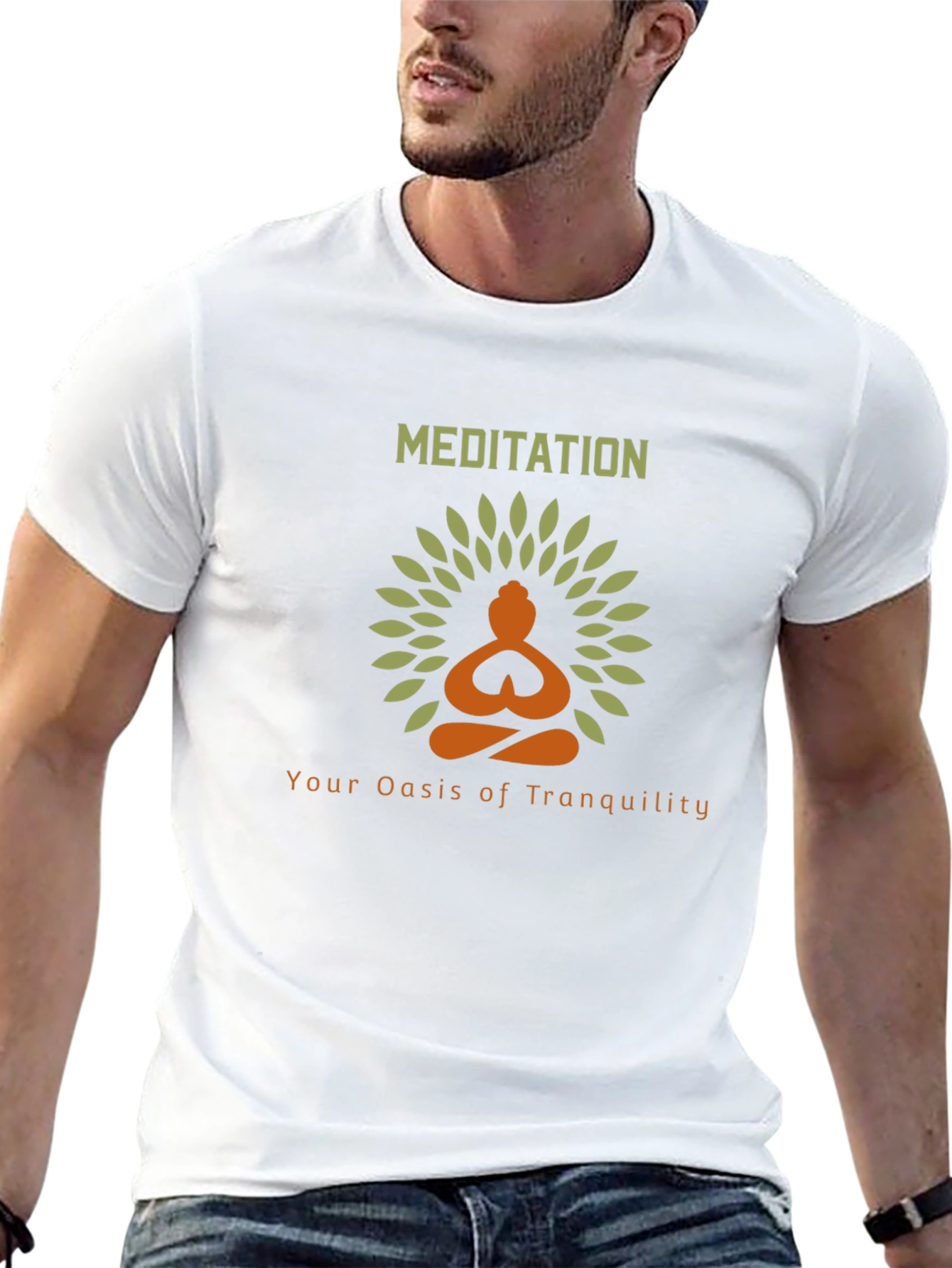 Meditation Oasis T-Shirt - Tranquility Tee