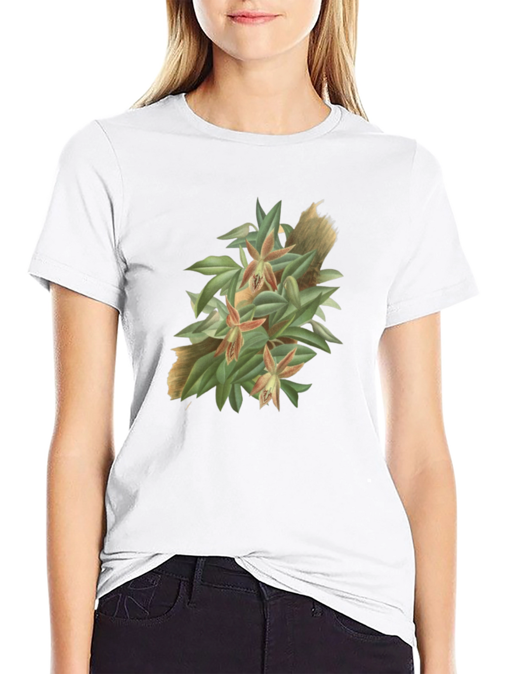 Botanical Graphic Tee - Artistic Nature T-Shirt
