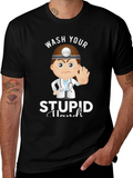 Wash Your Stupid Hands Graphic Tee