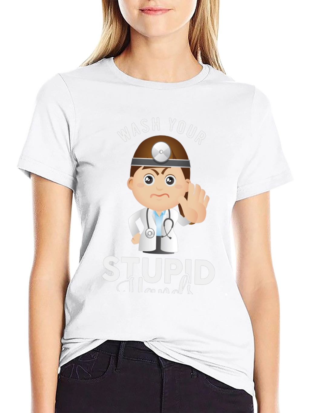 Wash Your Stupid Hands Graphic Tee