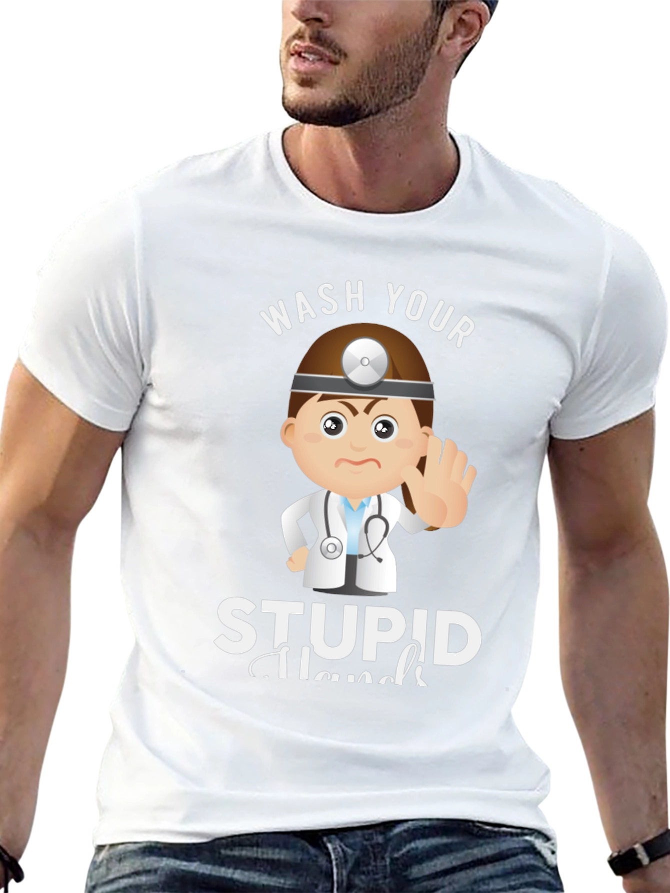 Wash Your Stupid Hands Graphic Tee