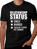 Relationship Status: Taken By A Hot Zambian T-Shirt