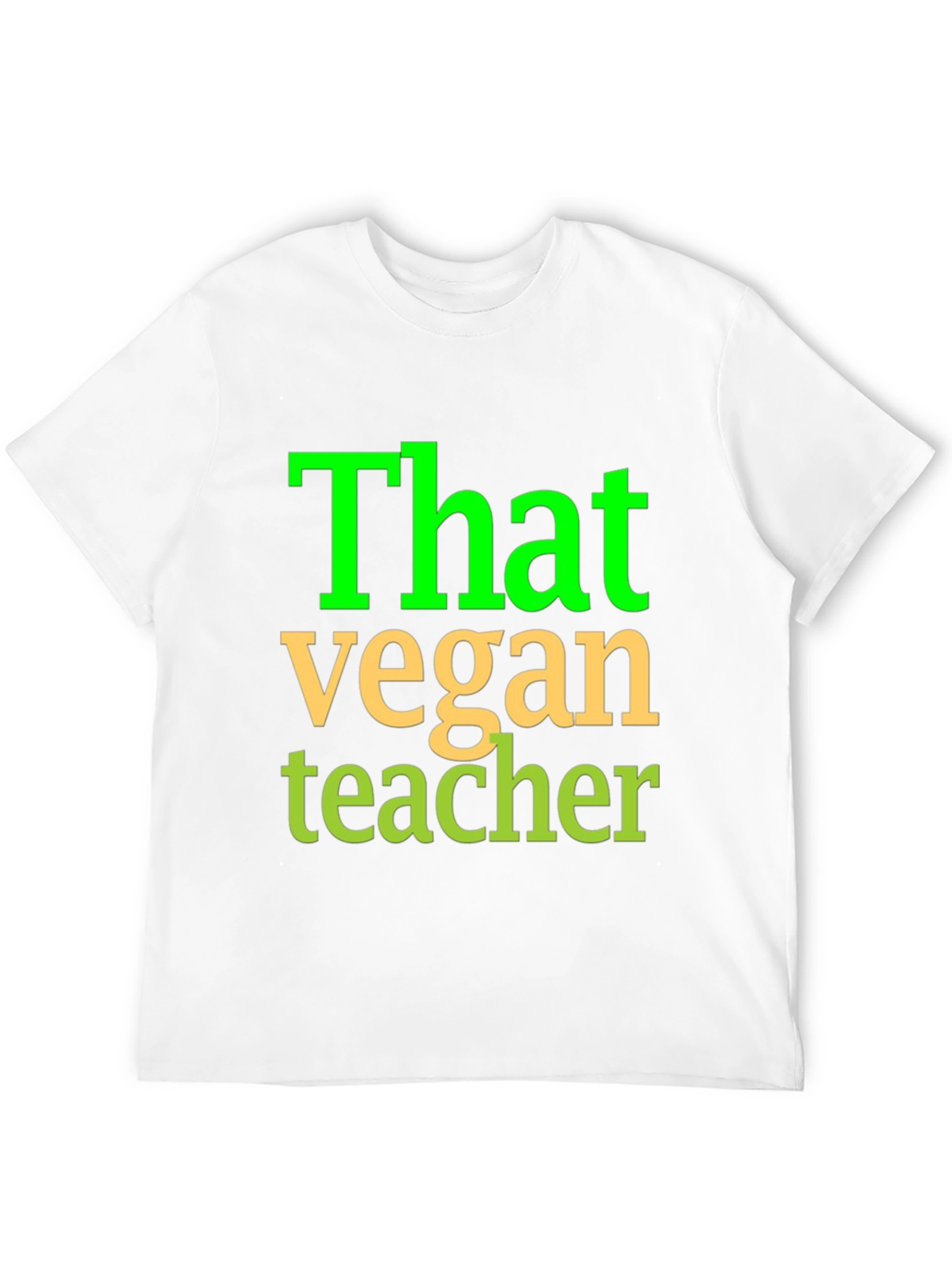 That Vegan Teacher T-Shirt Black