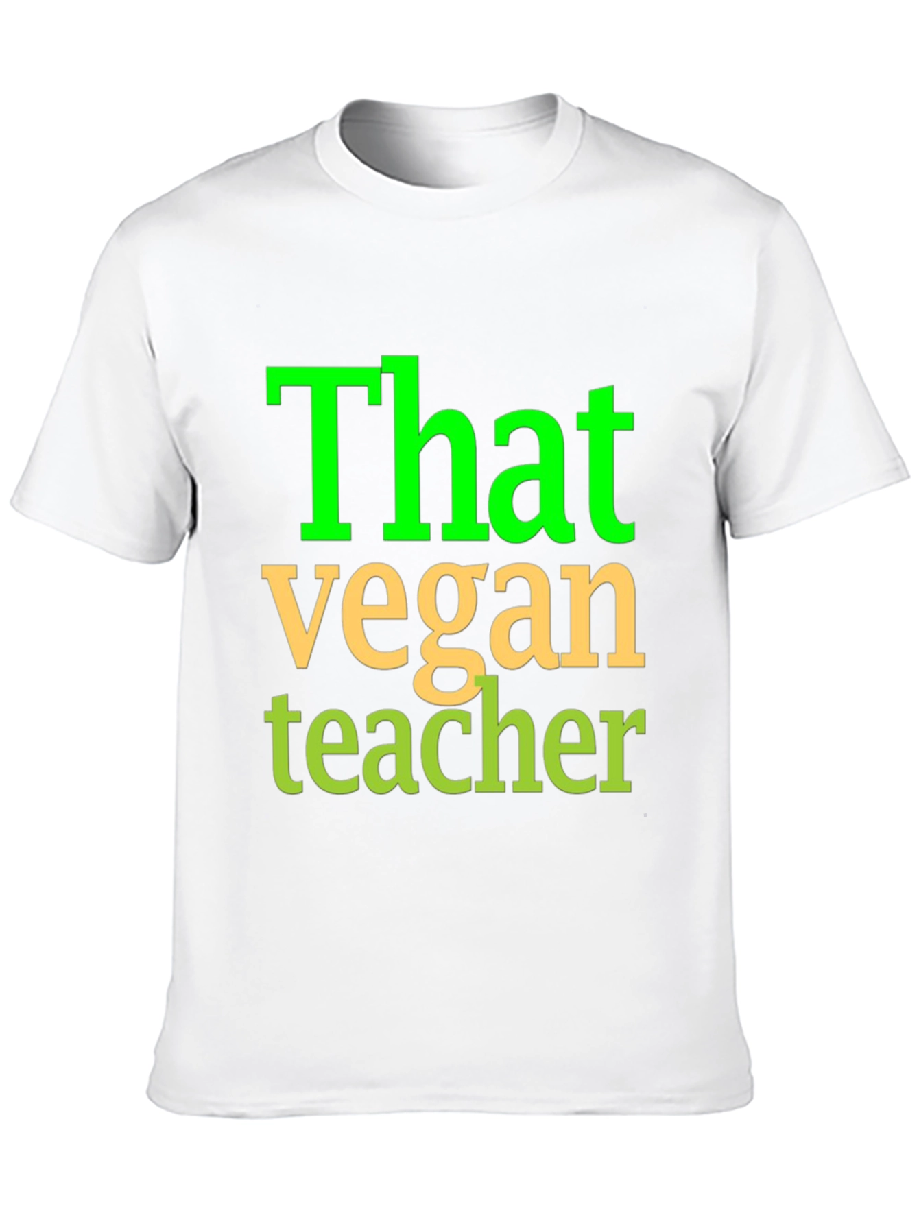 That Vegan Teacher T-Shirt Black