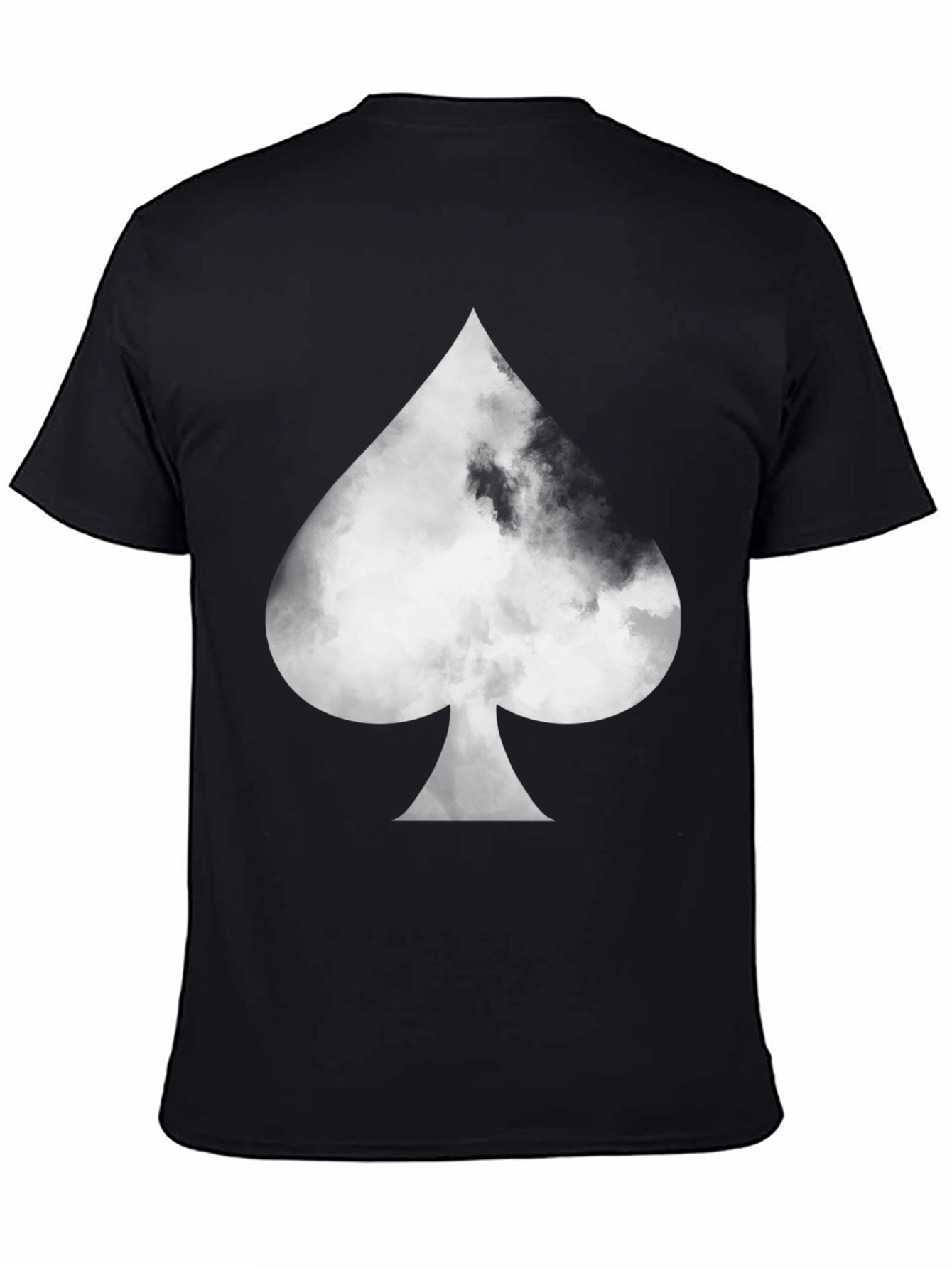Spade Cloud Graphic T-Shirt - Casual Style