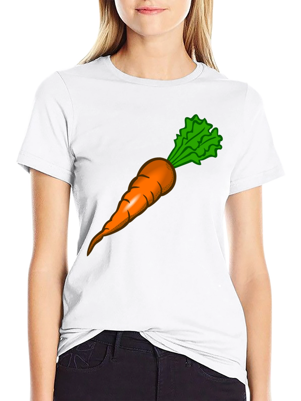 Carrot Graphic Tee - Vegetable Lovers T-Shirt