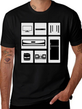 Appliance Icon Black Graphic Tee