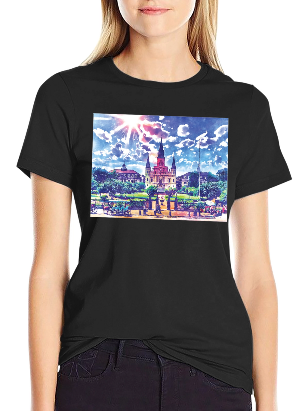 St. Louis Cathedral T-Shirt - New Orleans Tee