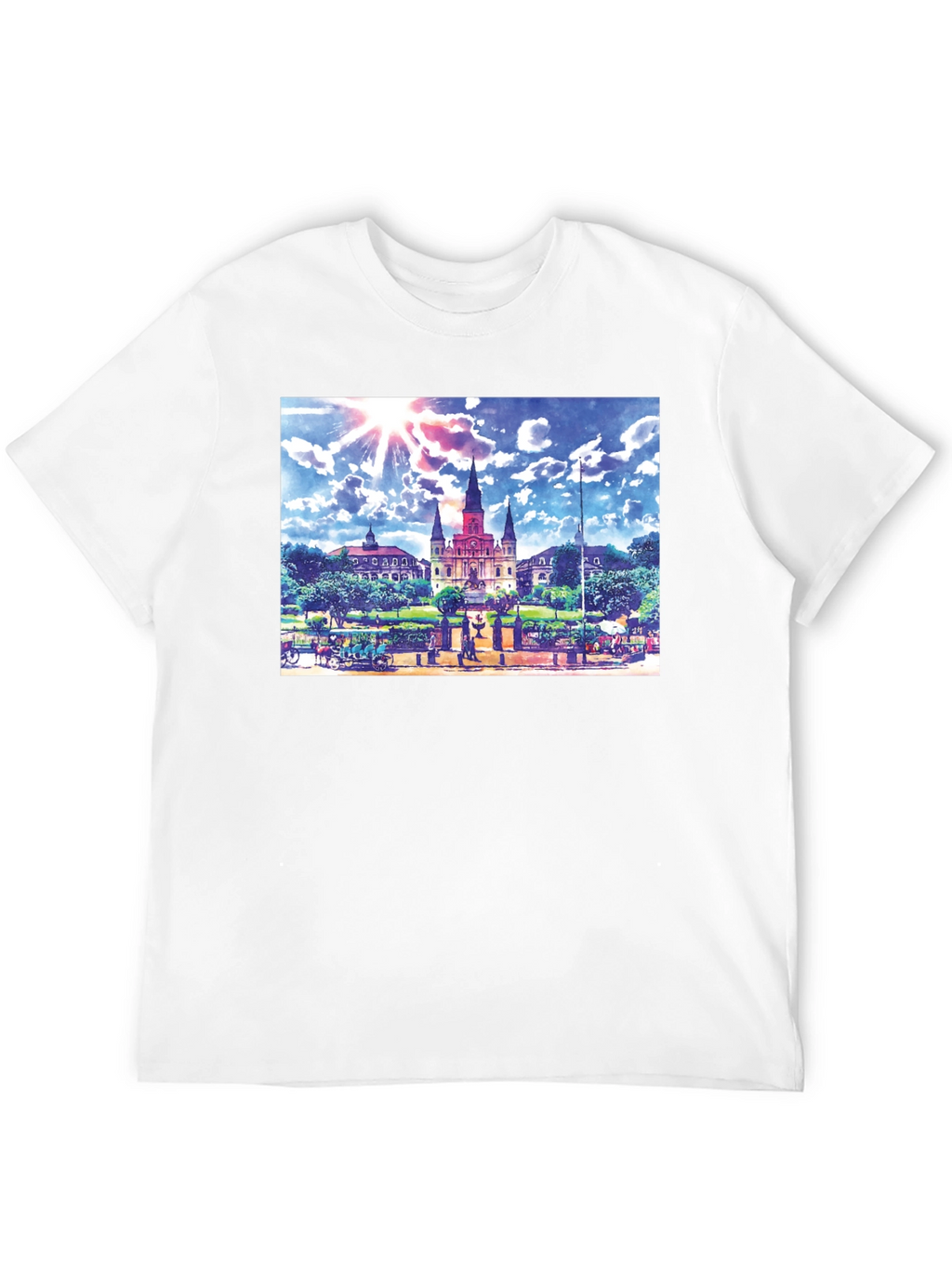 St. Louis Cathedral T-Shirt - New Orleans Tee
