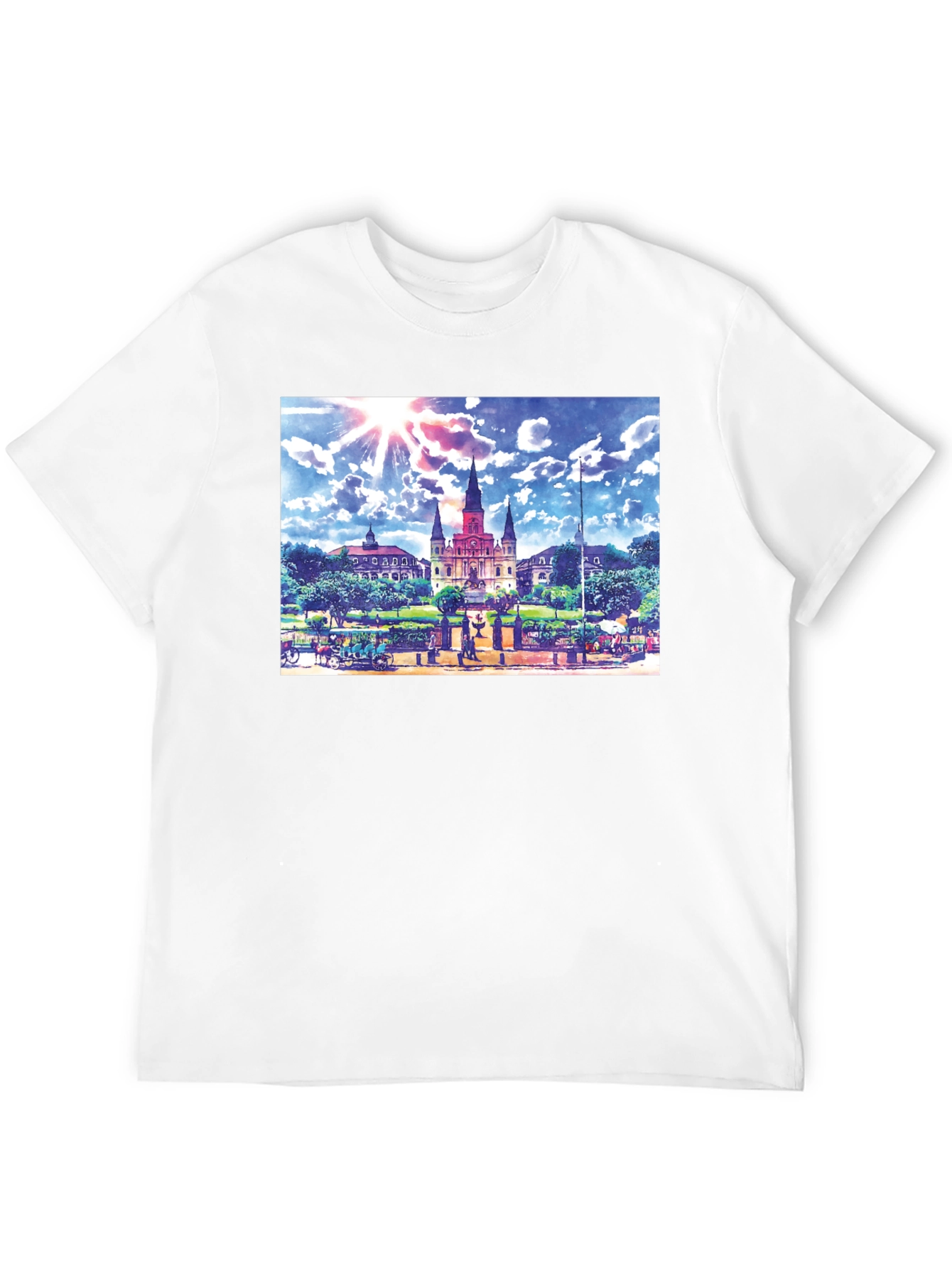 St. Louis Cathedral T-Shirt - New Orleans Tee