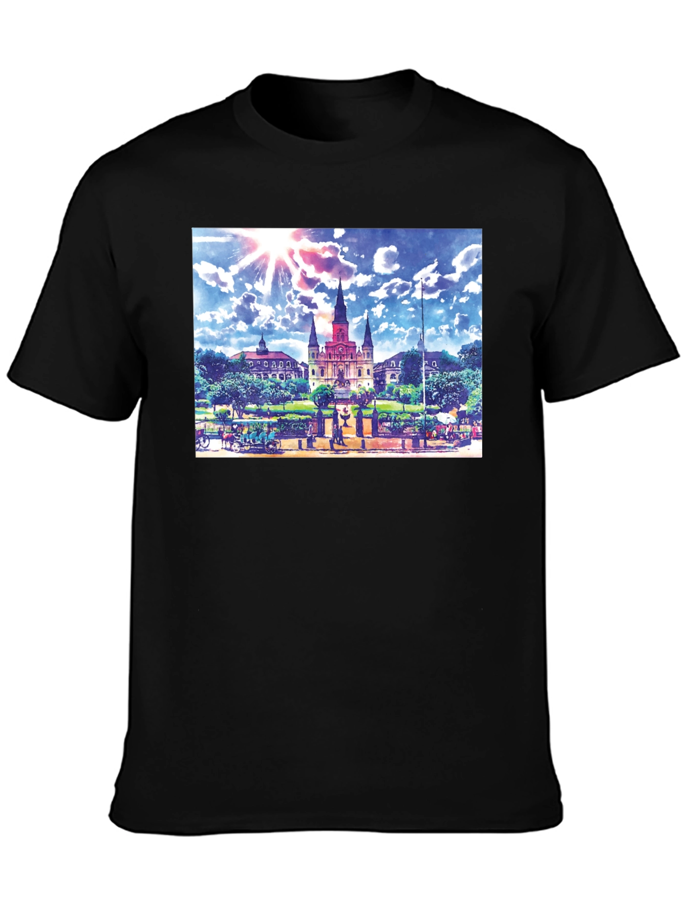 St. Louis Cathedral T-Shirt - New Orleans Tee