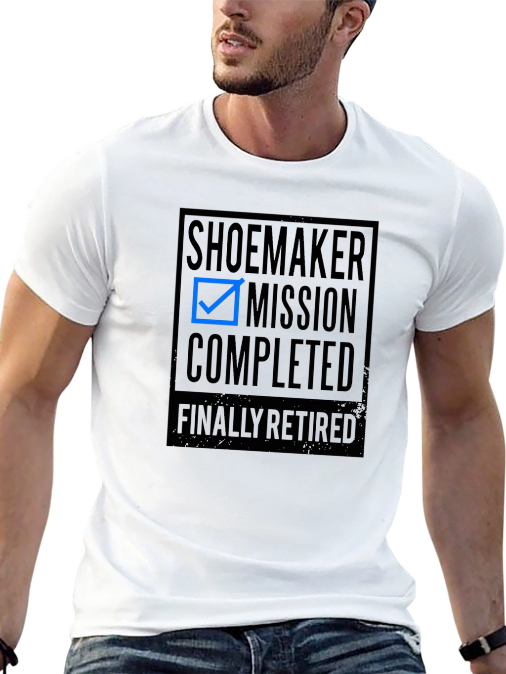 Shoemaker Mission Completed Retired T-Shirt
