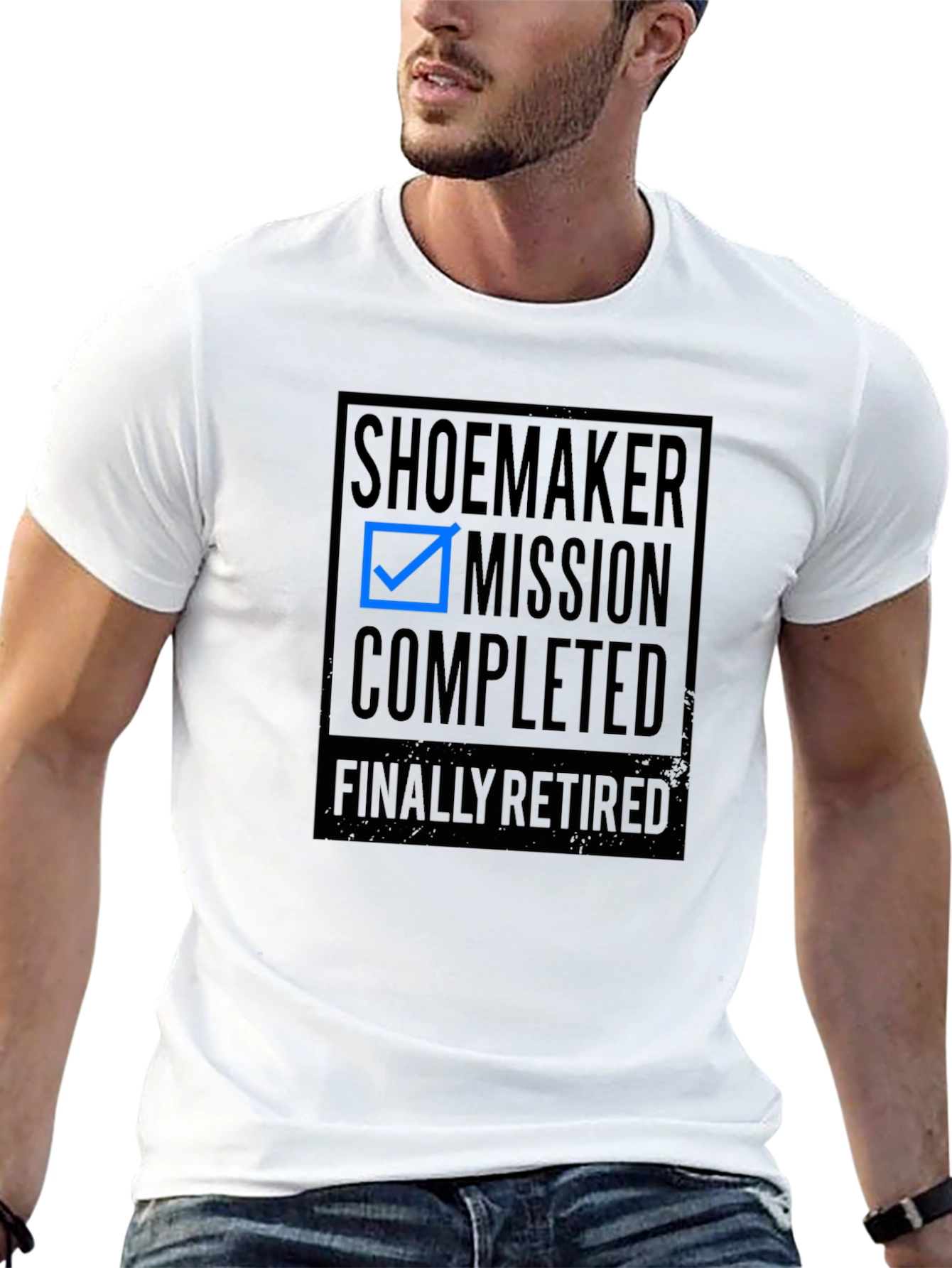 Shoemaker Mission Completed Retired T-Shirt