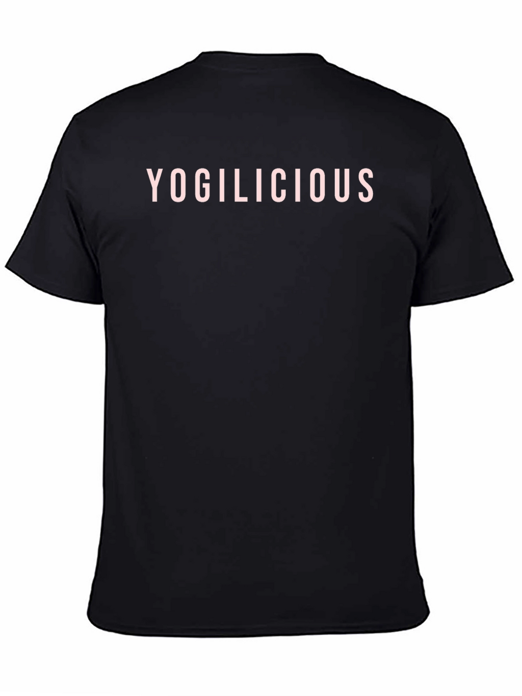YOGILICIOUS Black Crew Neck Tee