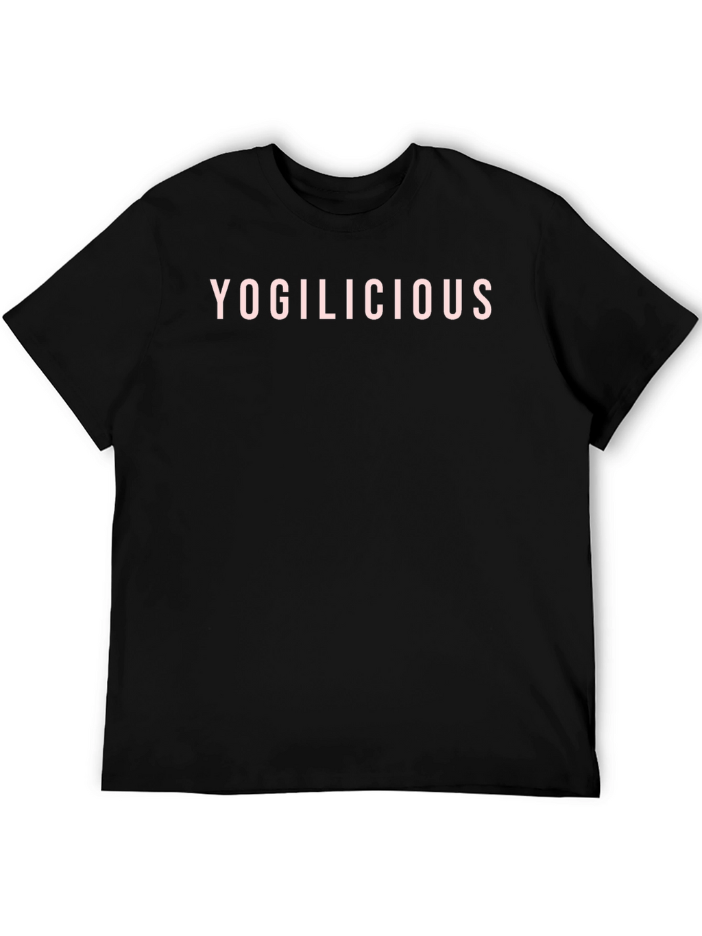 YOGILICIOUS Black Crew Neck Tee