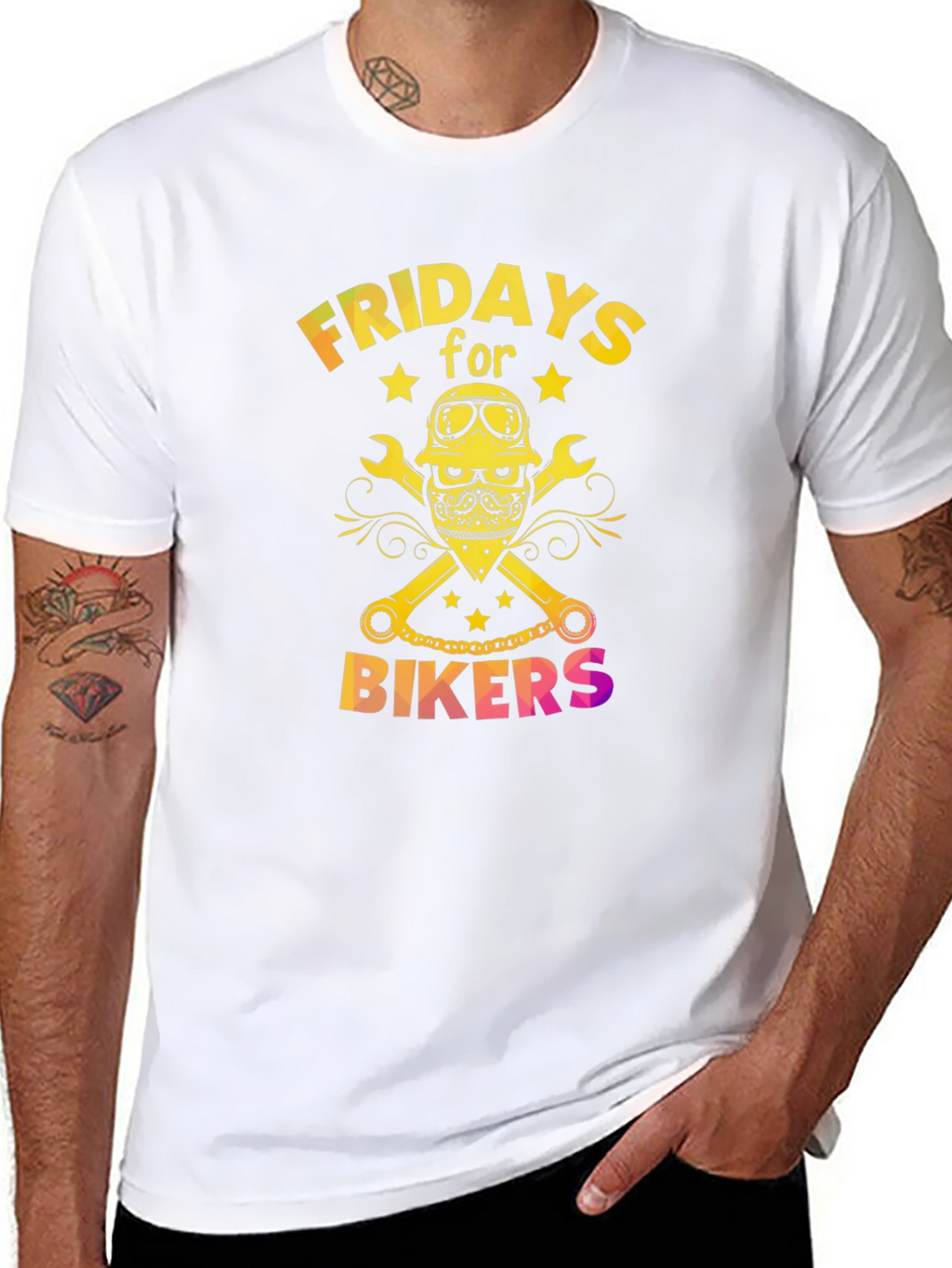Fridays for Bikers Graphic Tee