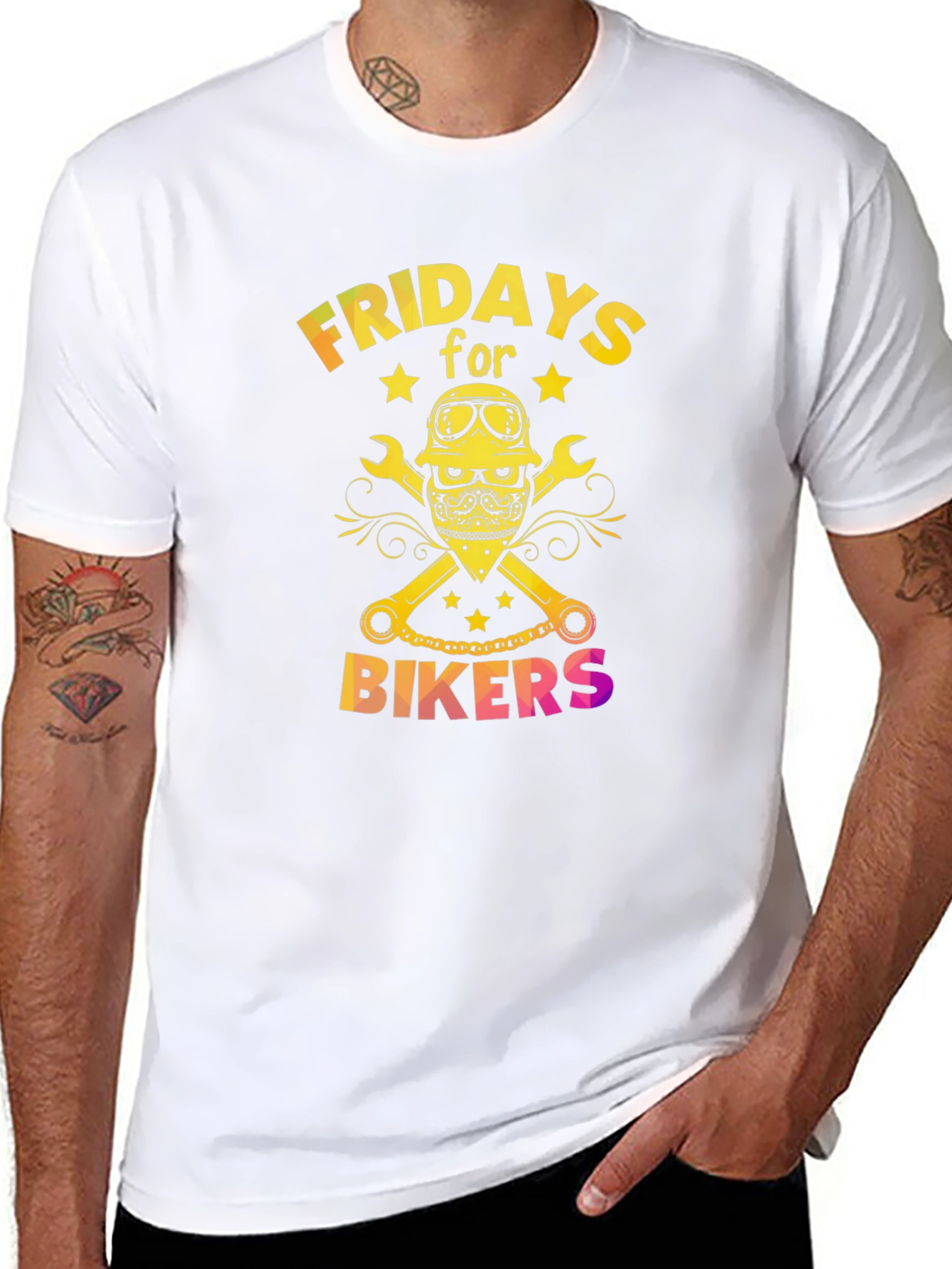 Fridays for Bikers Graphic Tee