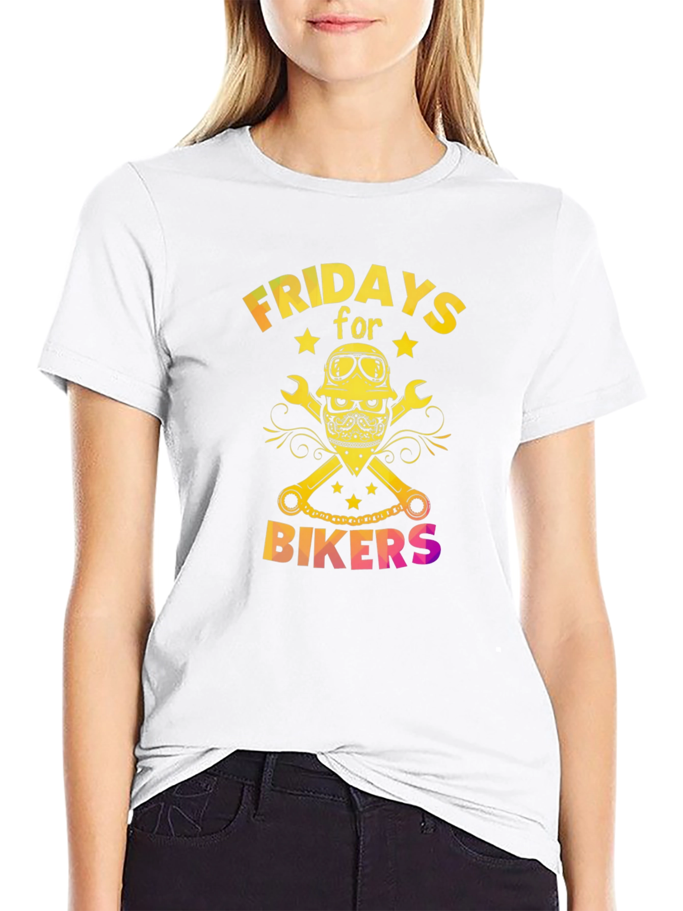 Fridays for Bikers Graphic Tee