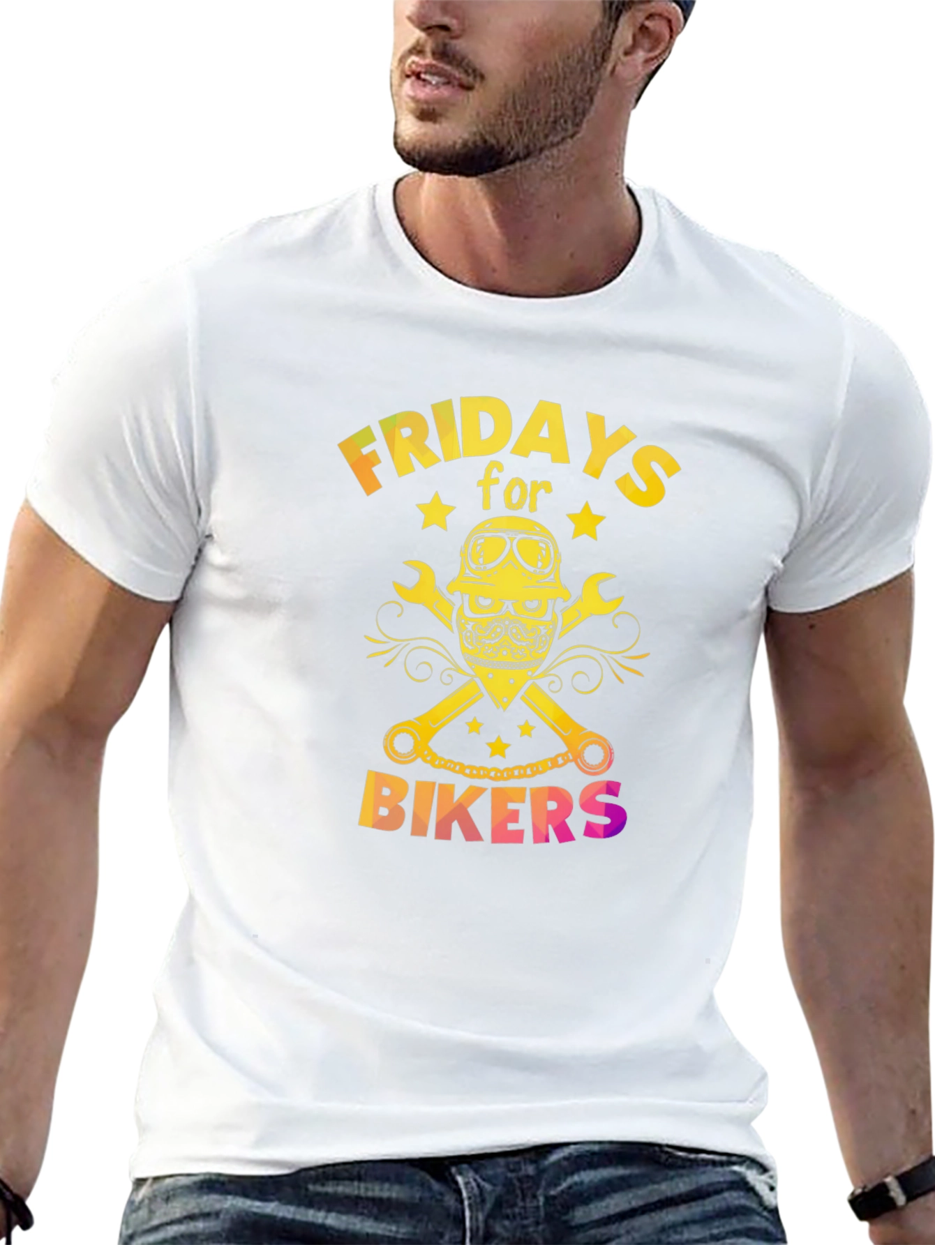 Fridays for Bikers Graphic Tee