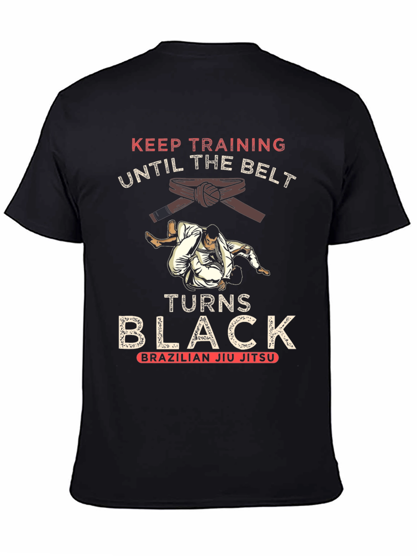 BJJ Training Black T-Shirt