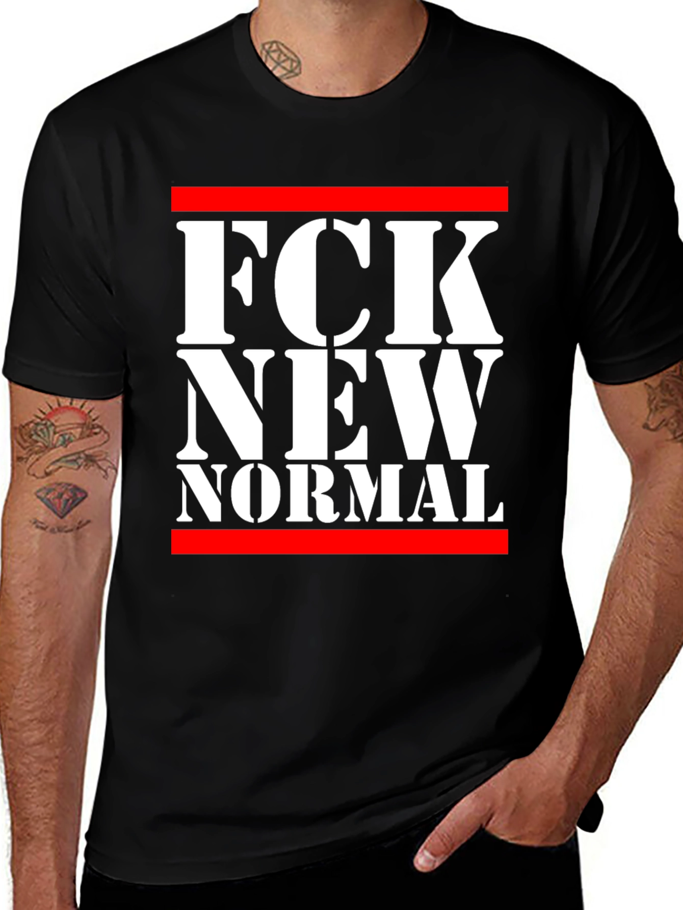 FCK New Normal Graphic T-Shirt