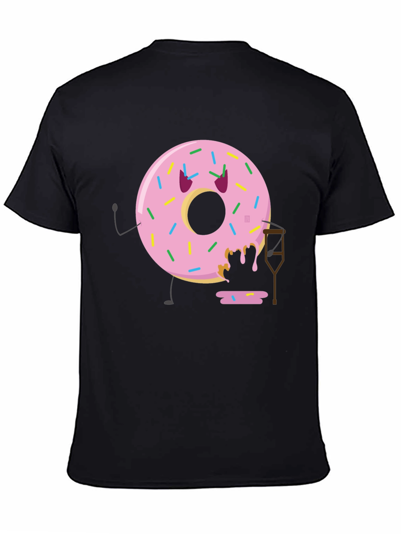 Funny Injured Donut T-Shirt