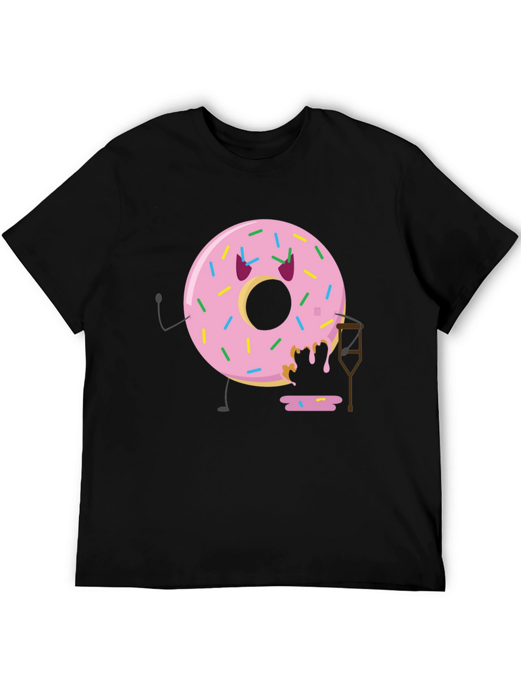 Funny Injured Donut T-Shirt
