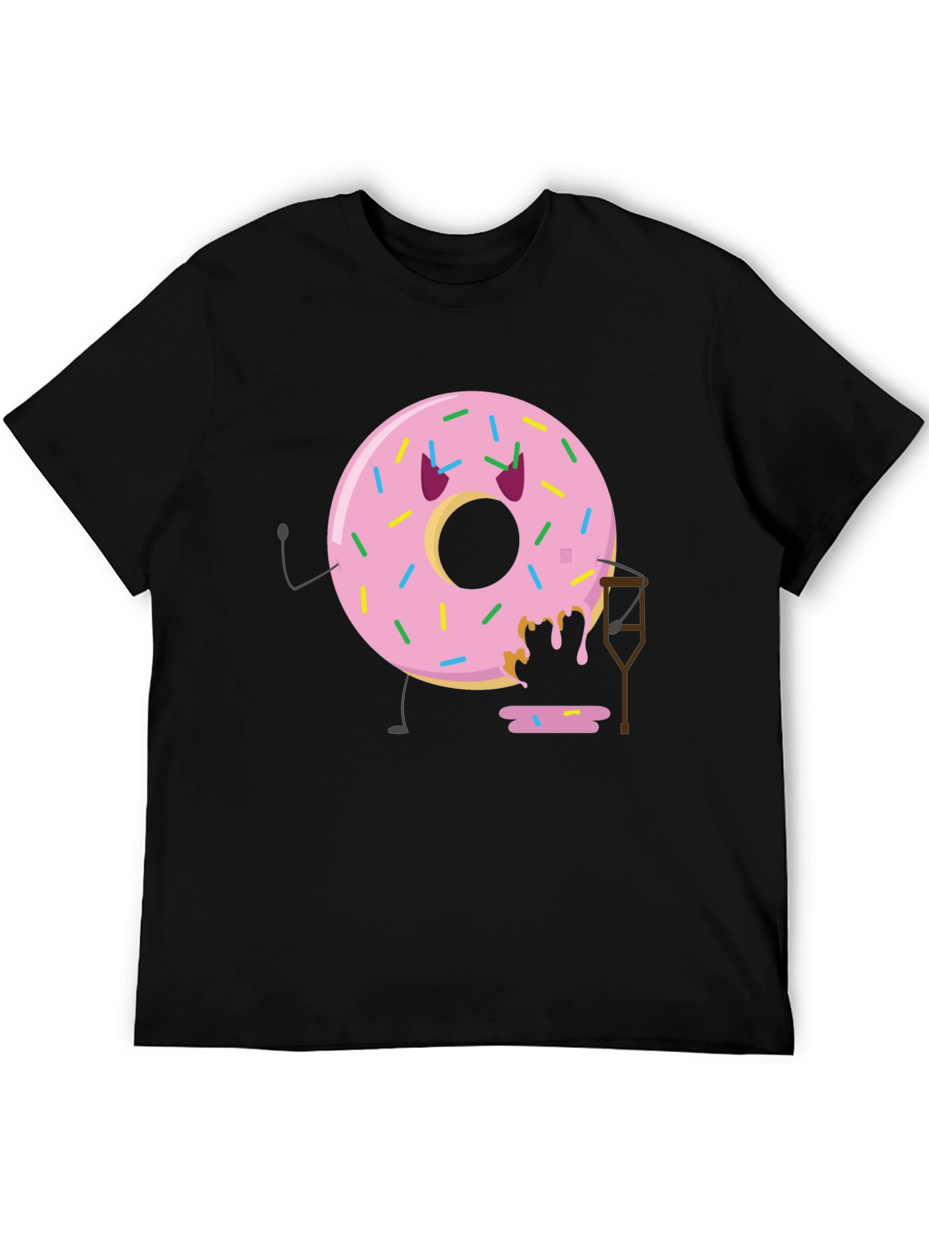 Funny Injured Donut T-Shirt