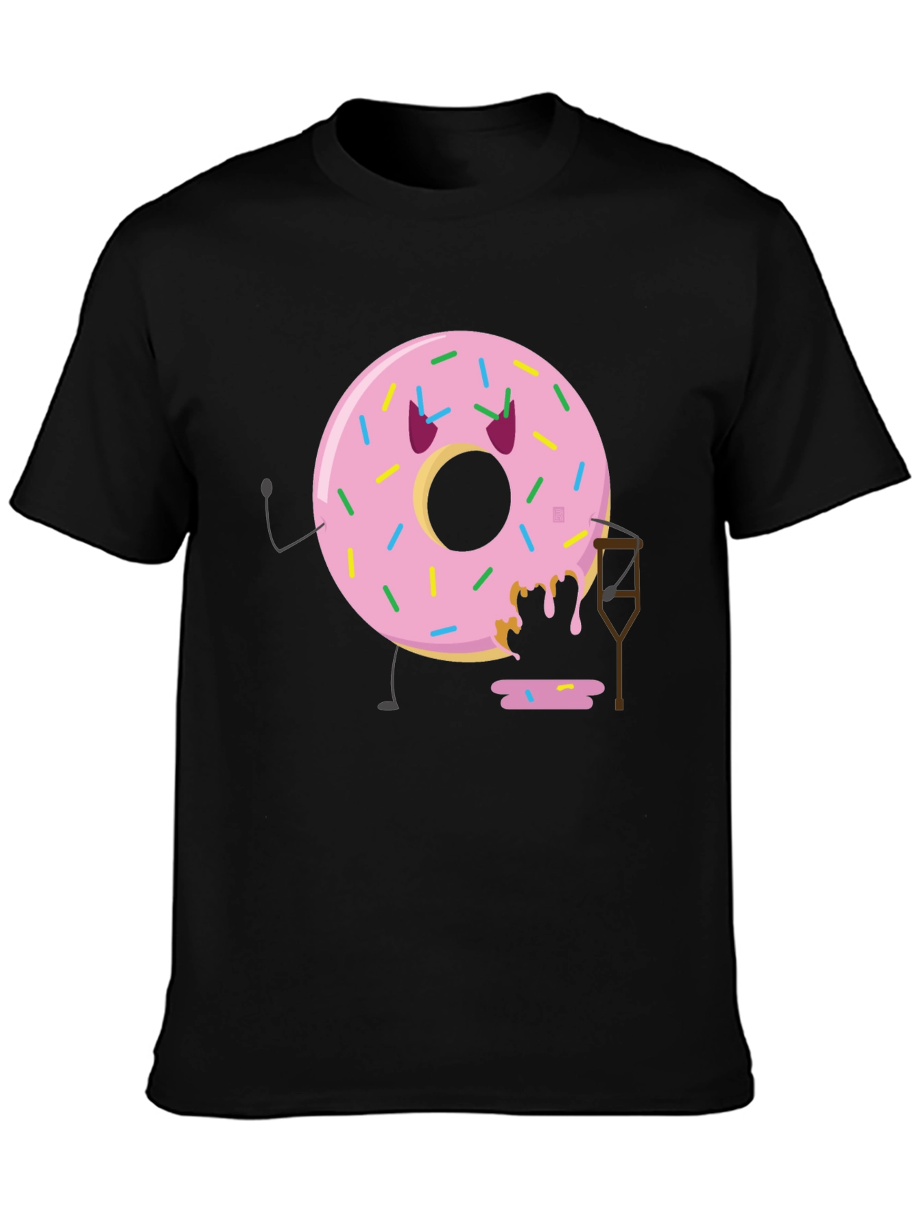 Funny Injured Donut T-Shirt