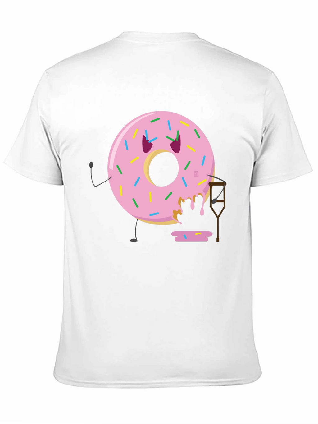 Funny Injured Donut T-Shirt