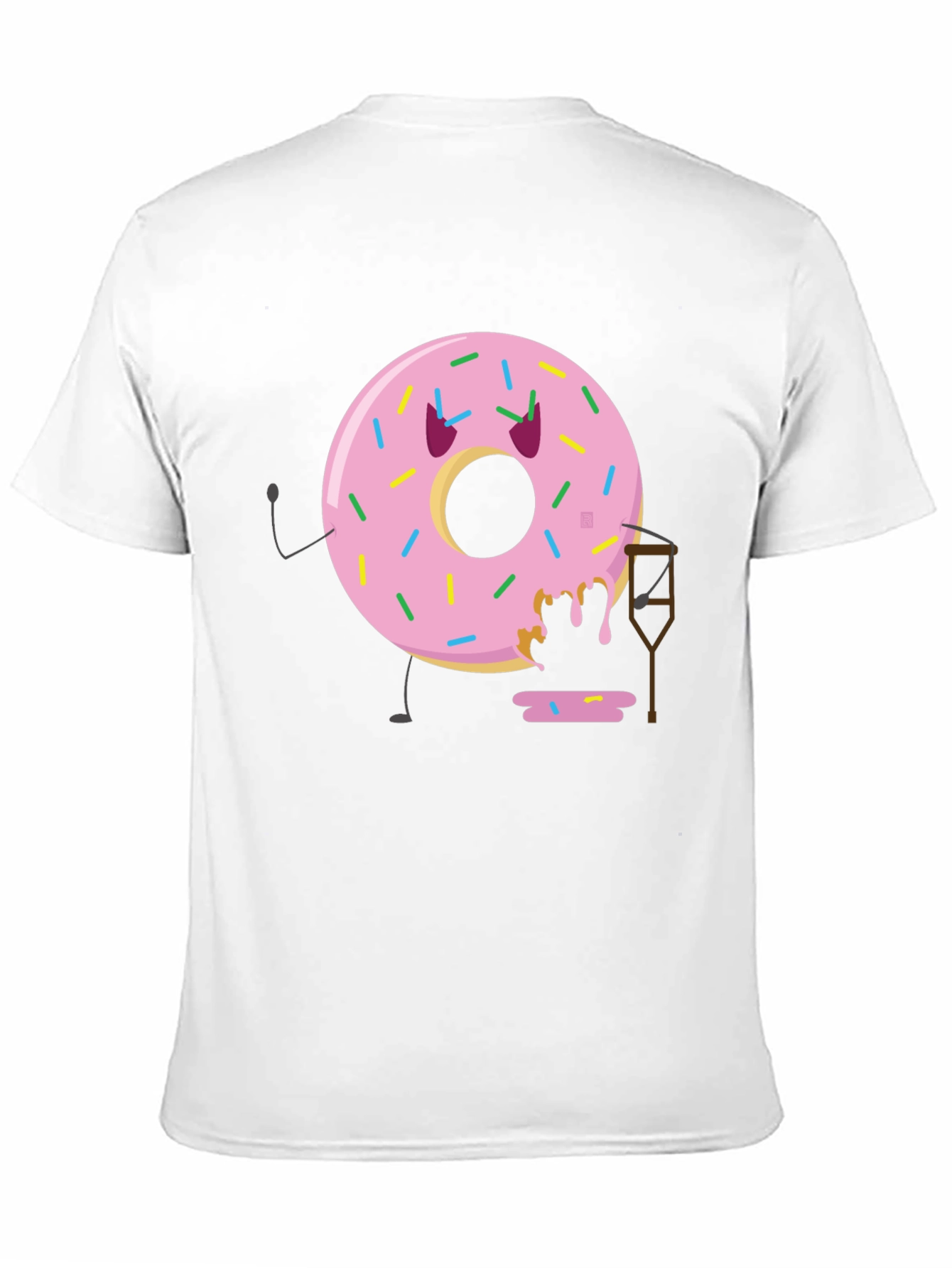 Funny Injured Donut T-Shirt