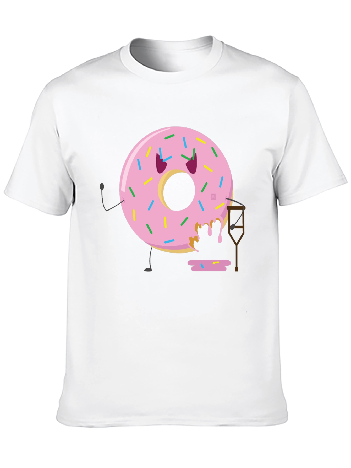 Funny Injured Donut T-Shirt
