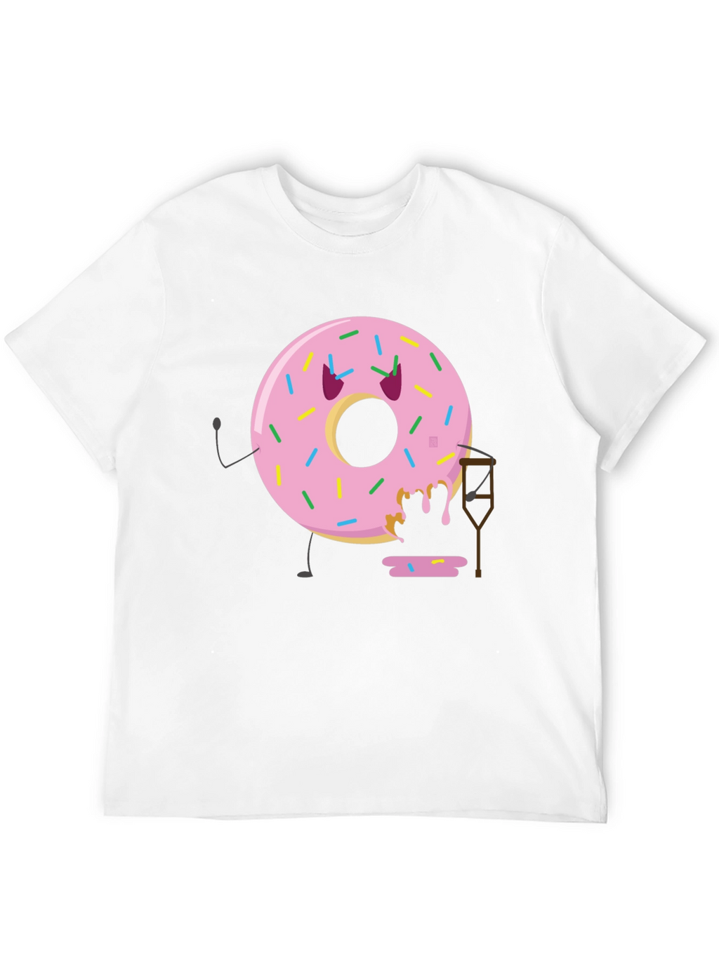 Funny Injured Donut T-Shirt