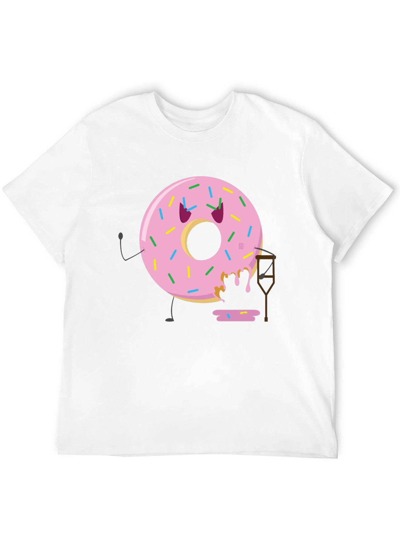 Funny Injured Donut T-Shirt