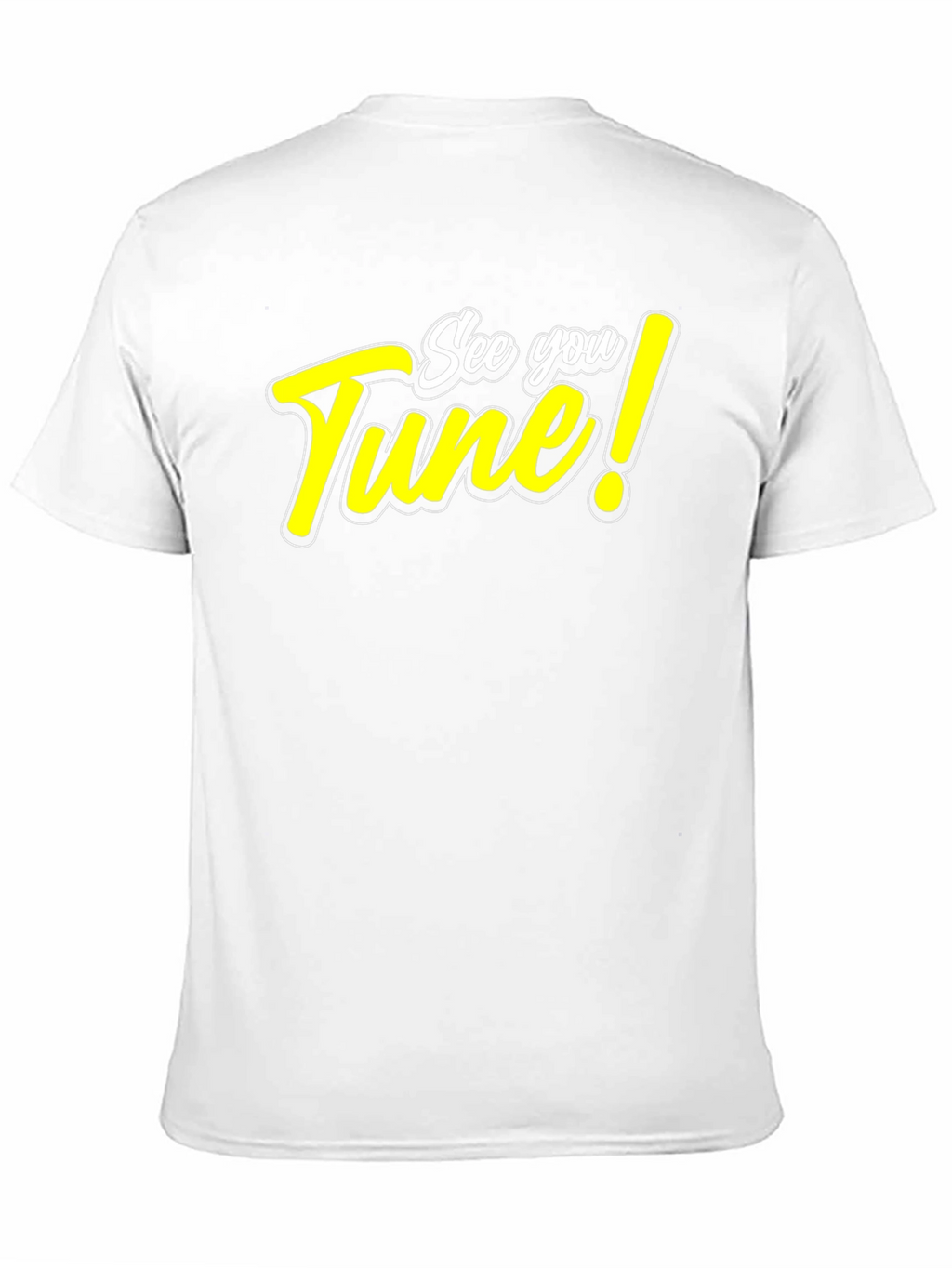See You Tune! Black Graphic T-Shirt