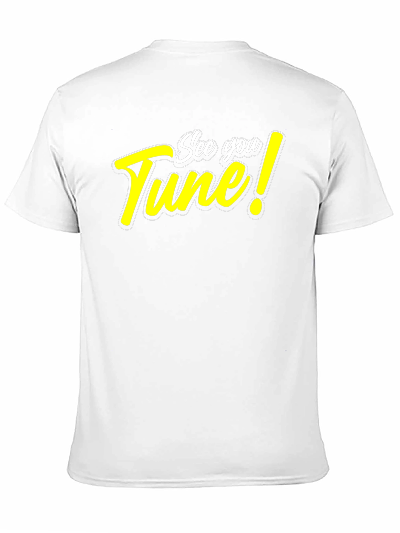 See You Tune! Black Graphic T-Shirt